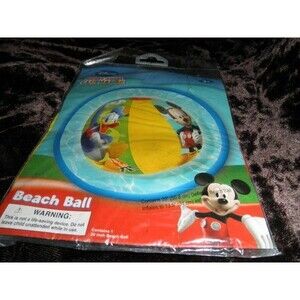 NEW by DISNEY, MICKEY MOUSE CLUBHOUSE & FRIENDS BEACH BALL 20" AGES 3+